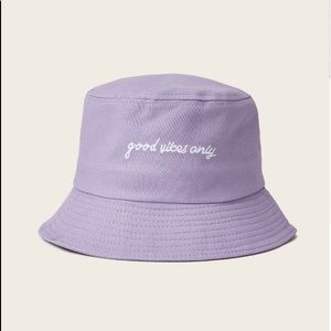 **LAST ONE** “Good Vibes Only” Purple Hat